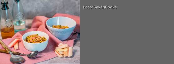 Rezeptbild für "Rhabarber-Romana-Salat"