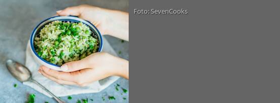 Rezeptbild für "Erbsen Risotto"