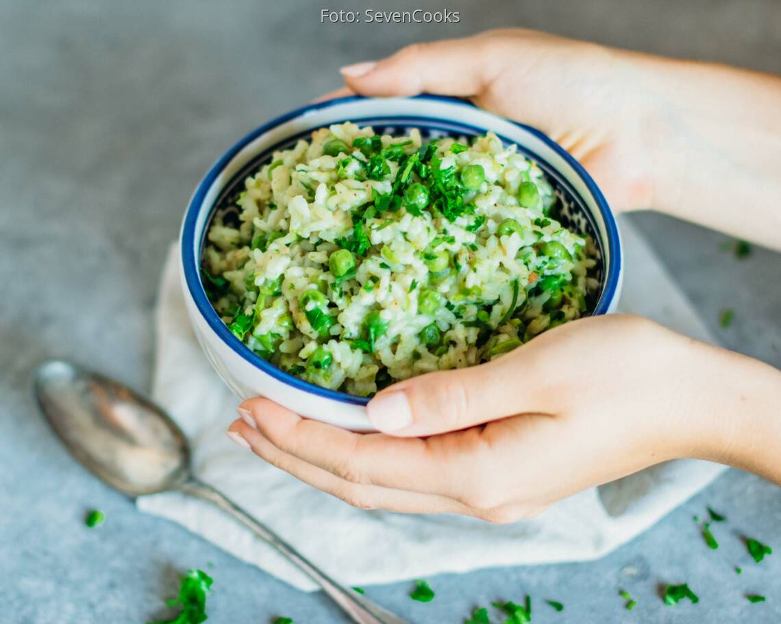 Veganes Rezept: Risi e Bisi_1