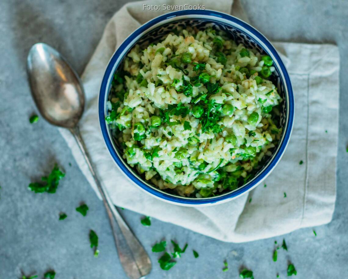 Veganes Rezept: Risi e Bisi_3