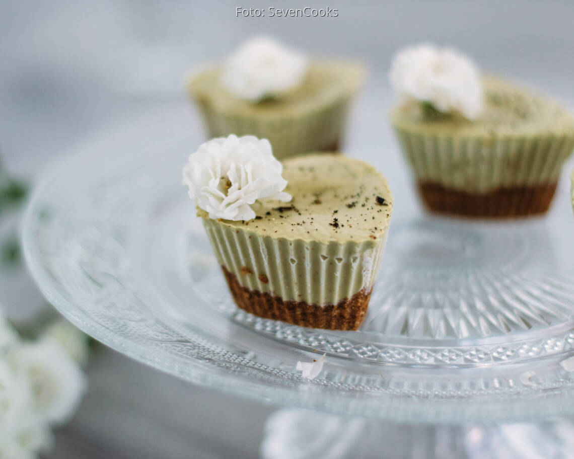 Veganes Rezept: Rohe Avocadotörtchen