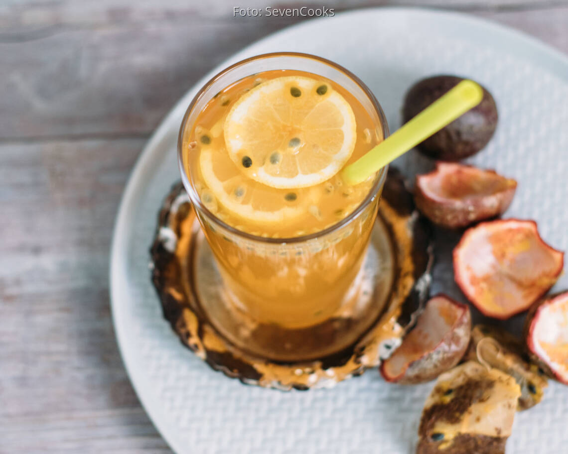 Veganes Rezept: Rooibos-Maracuja-Eistee_2