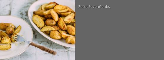 Rezeptbild für "Rosmarinkartoffeln vom Blech"