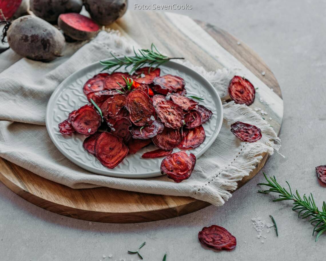 Veganes Rezept: Rote Beete Chips 1