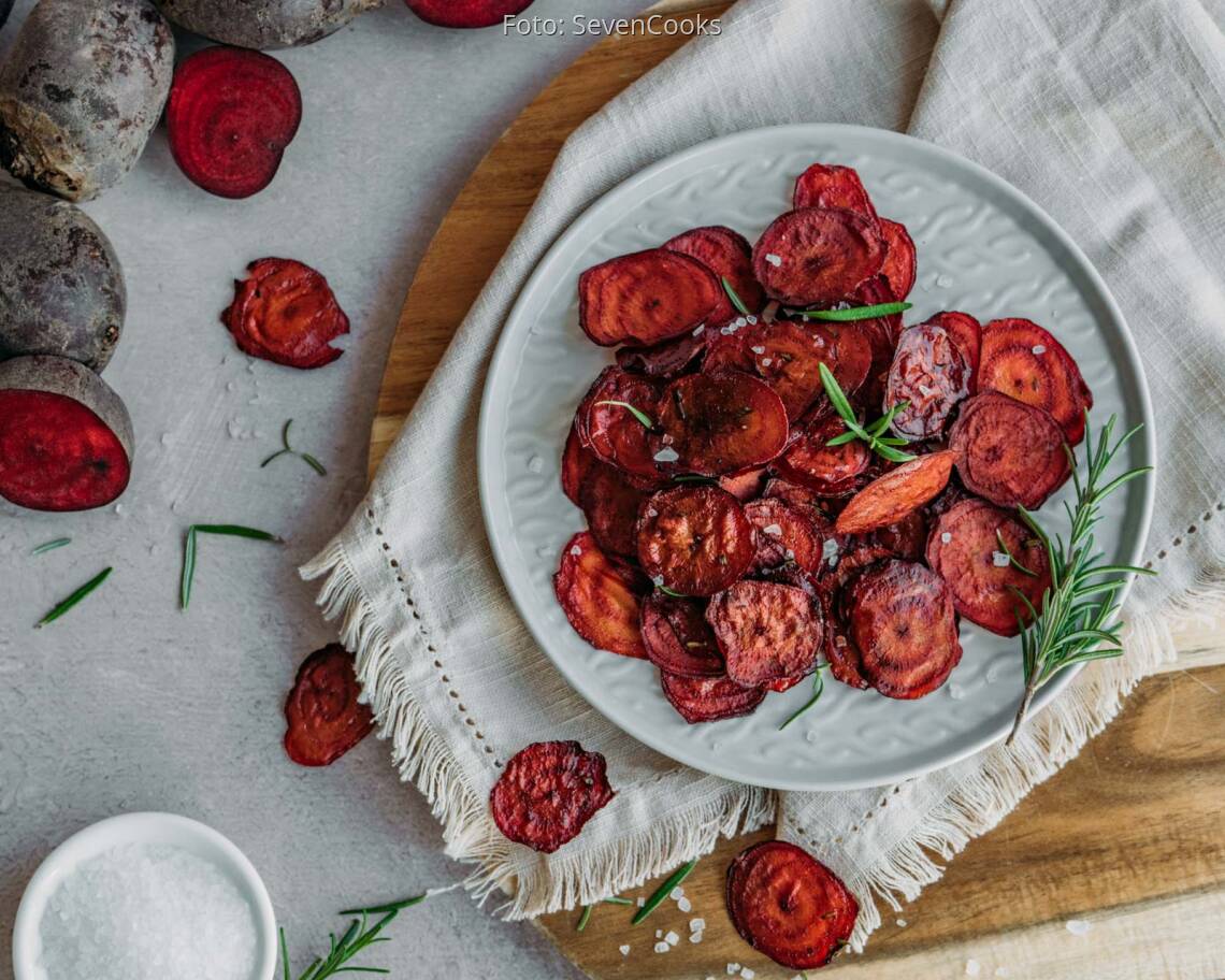 Veganes Rezept: Rote Beete Chips 2