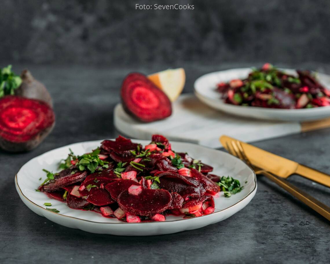 Veganes Rezept: Rote Beete Salat 1