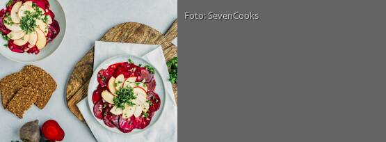 Rezeptbild für "Rote Beete Salat mit Apfel"