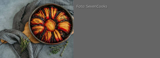 Rezeptbild für "Rote-Bete-Kartoffelgratin"