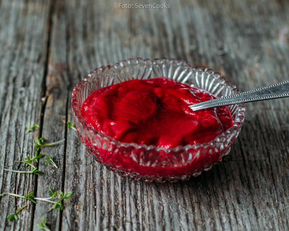 Veganes Rezept: Rote Rüben Ketchup 1