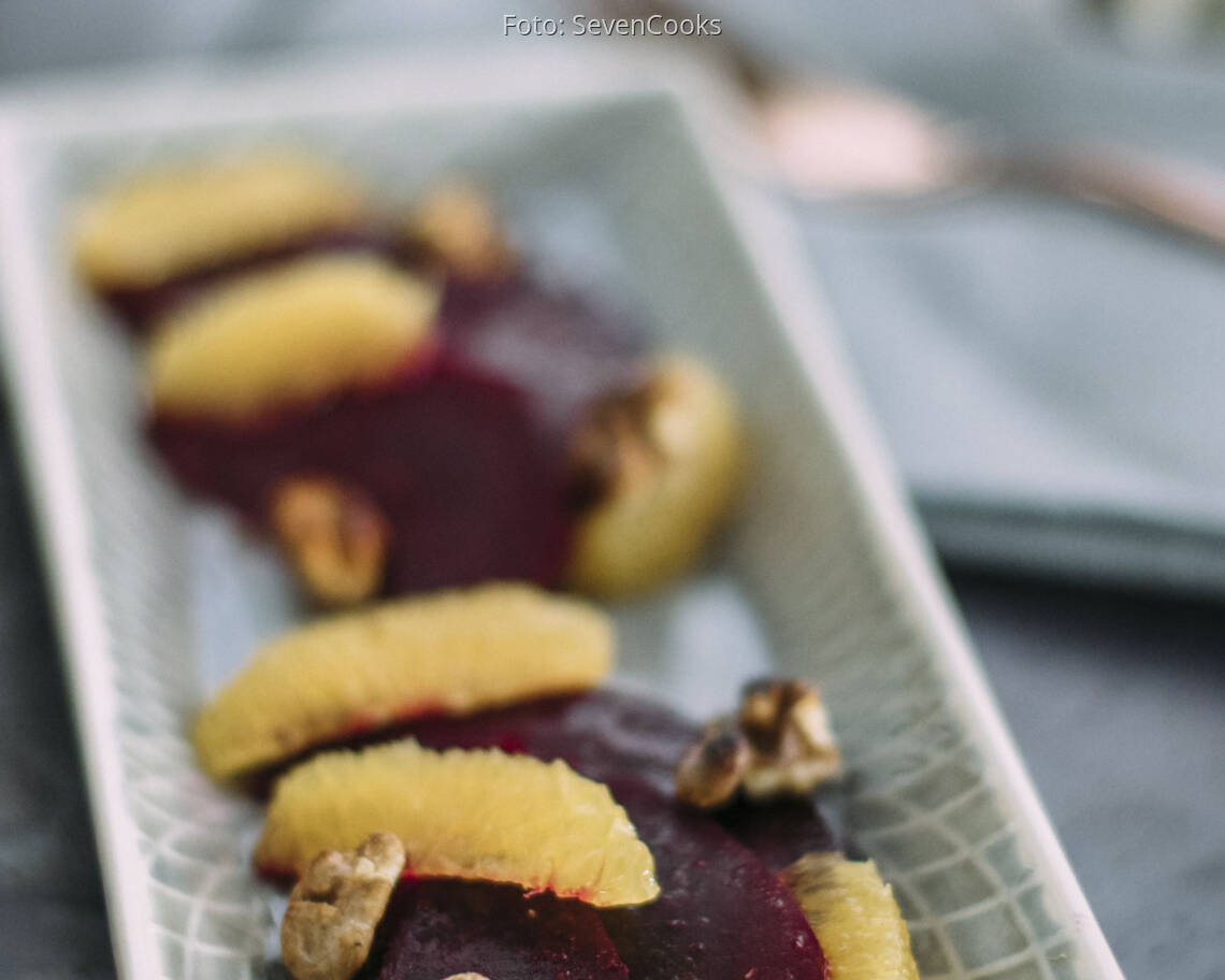 Veganes Rezept: Rote-Bete-Carpaccio
