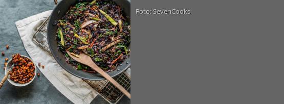 Rezeptbild für "Rotkohlpfanne"