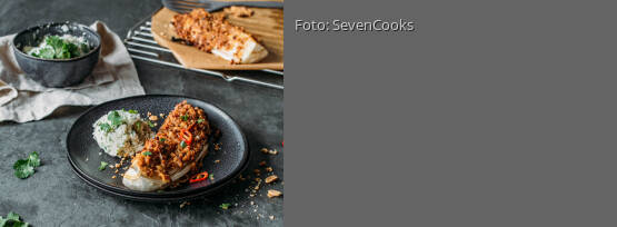 Rezeptbild für "Saté-Chinakohl mit Kokosreis"