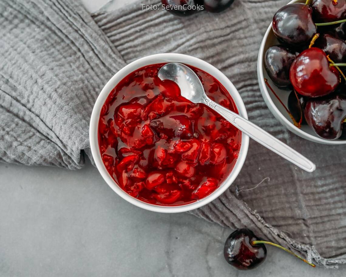 Veganes Rezept: Sauerkirschkompott 2