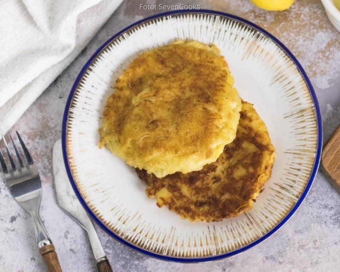 Veganes Rezept: Sauerkraut-Kartoffel-Puffer