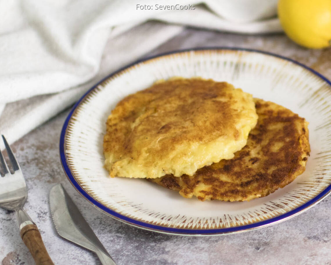 Veganes Rezept: Sauerkraut-Kartoffel-Puffer