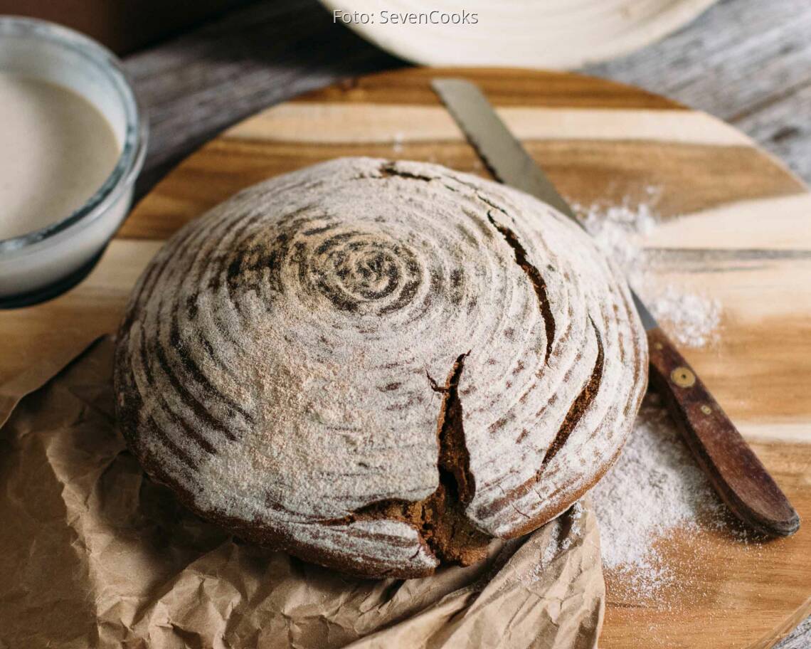 Veganes Rezept: Sauerteig-Roggenbrot_1