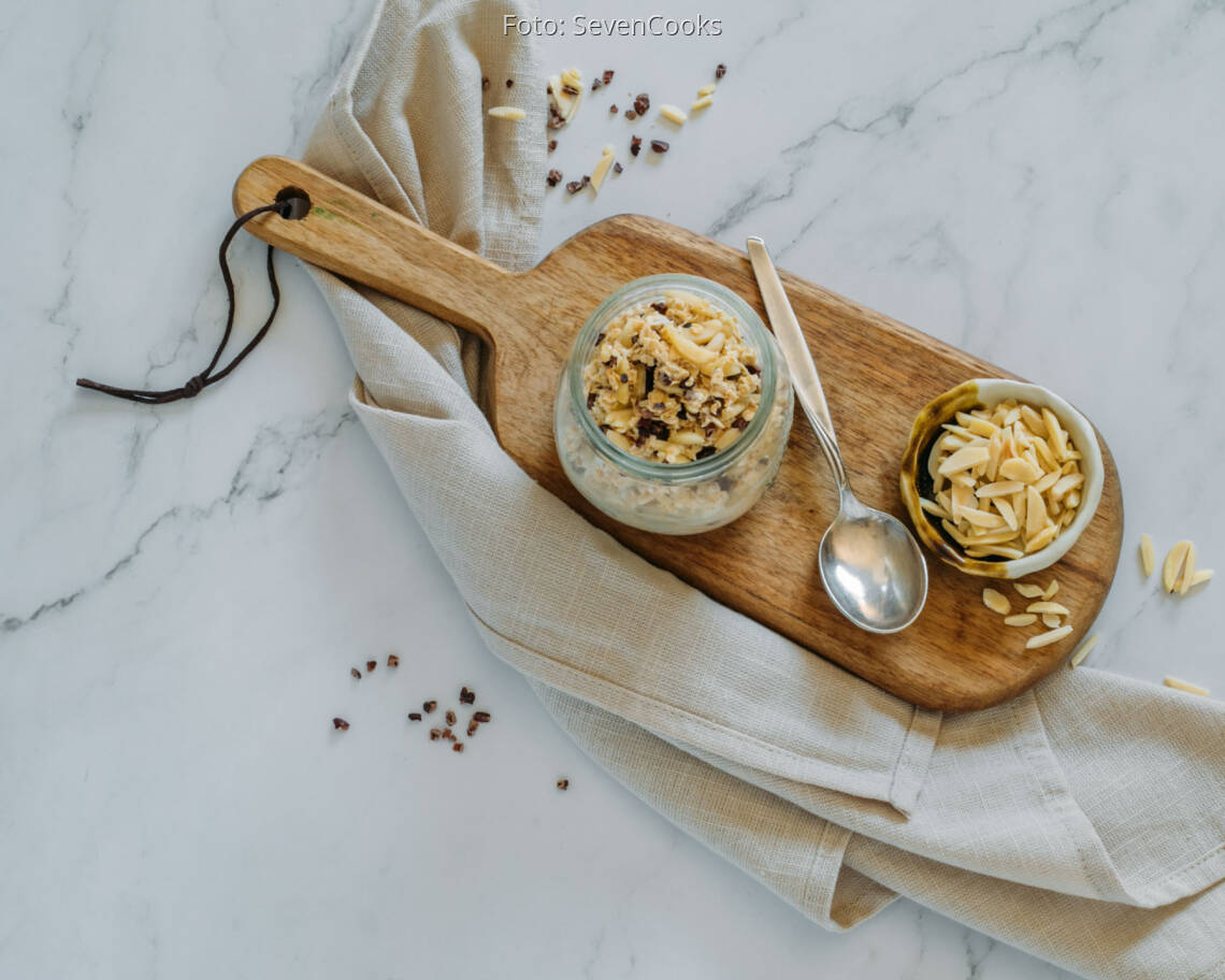 veganes Rezept: Schnelle Overnight Oats