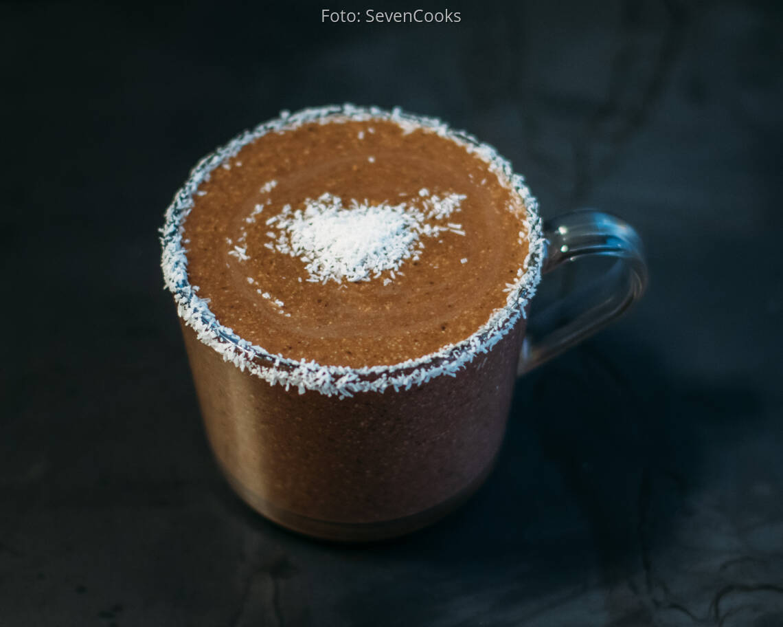 Veganes Rezept: Schoko-Chia-Smoothie