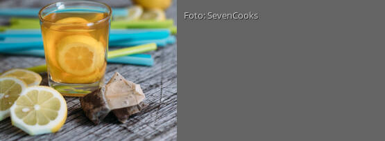 Rezeptbild für "Schwarzer Eistee mit Zitrone"