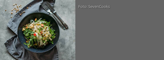 Rezeptbild für "Schwarzwurzelsalat mit Vanille-Dressing"