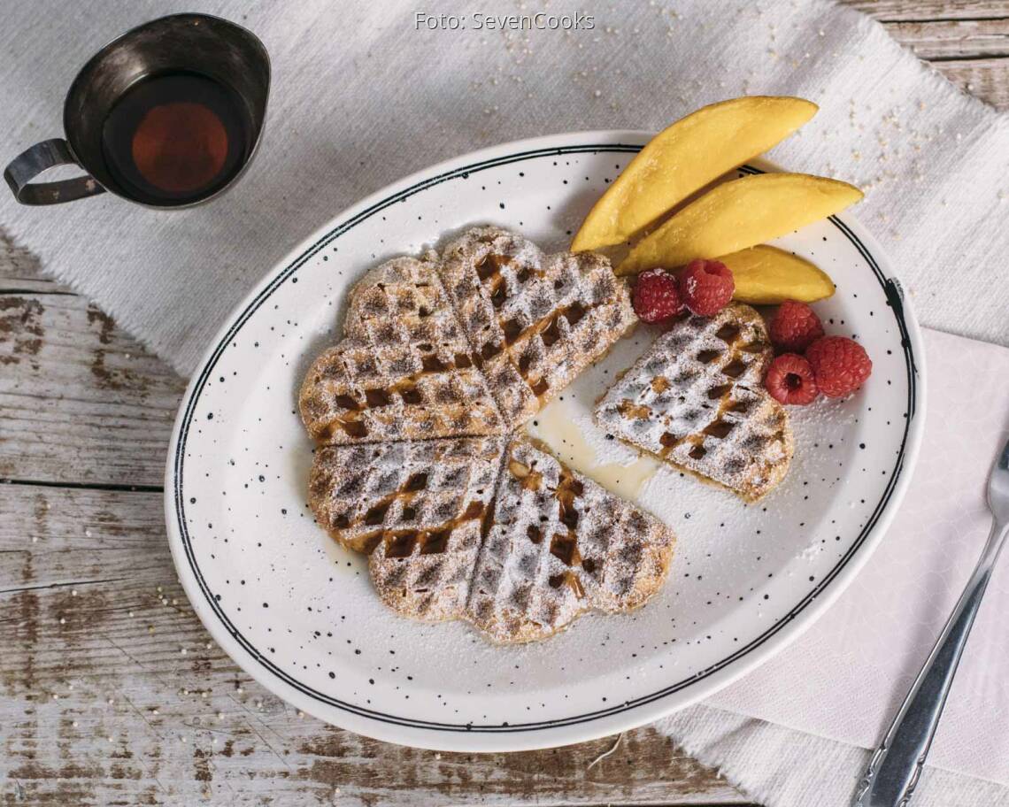 Veganes Rezept: Süße Waffeln 2