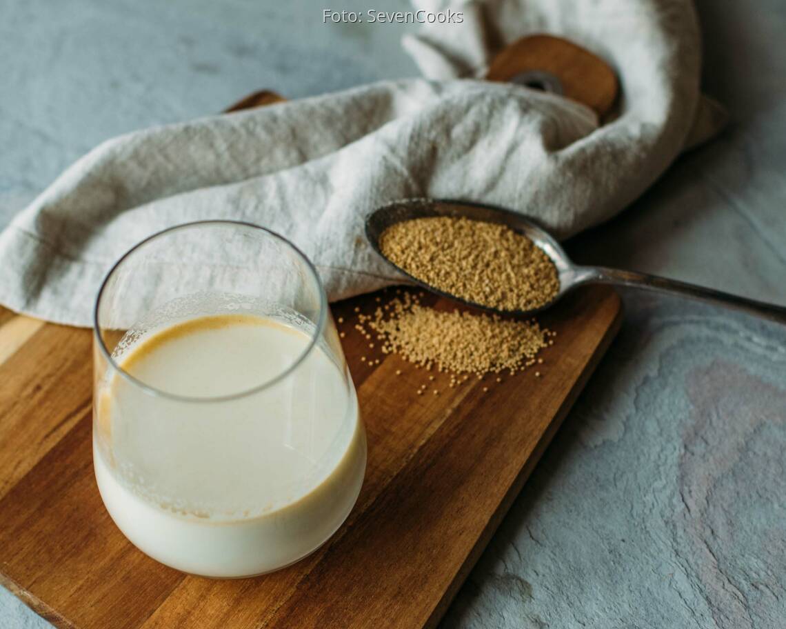 Veganes Rezept: Selbstgemachte Amaranthmilch 3