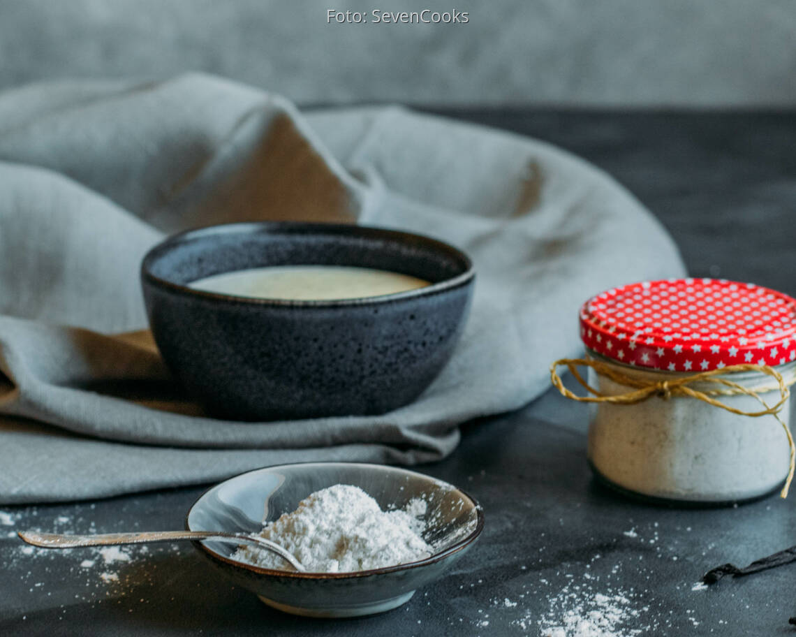 Veganes Rezept: Selbstgemachtes Vanille Puddingpulver