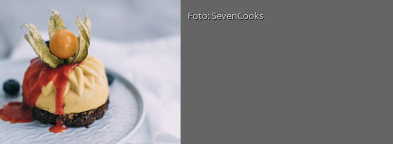 Rezeptbild für "Semifreddo mit Brownie Basis"