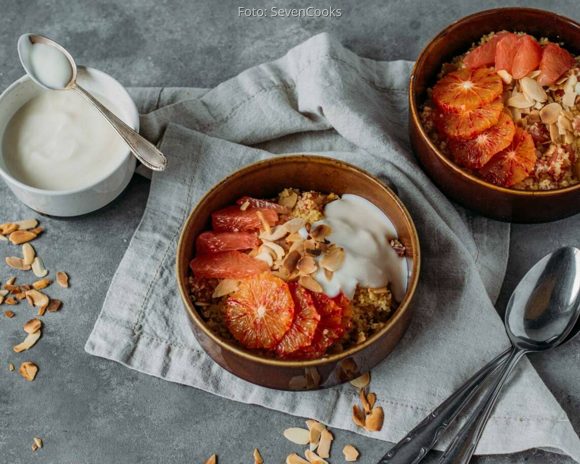 Veganes Rezept: Süßes Couscousfrühstück 2