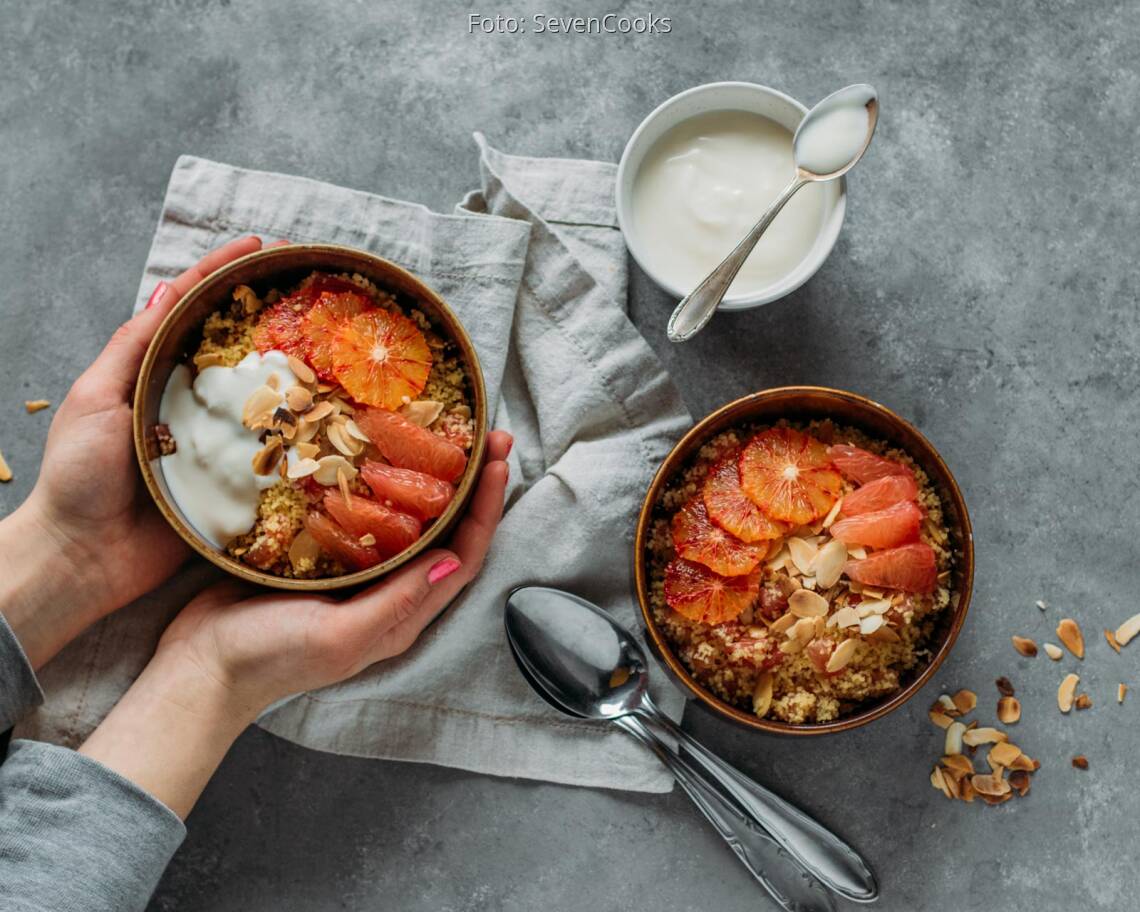 Veganes Rezept: Süßes Couscousfrühstück 3