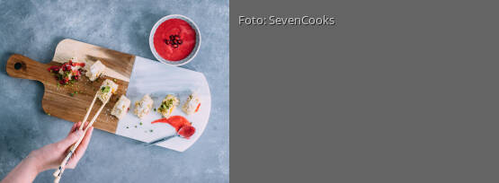 Rezeptbild für "Süßes Sushi"