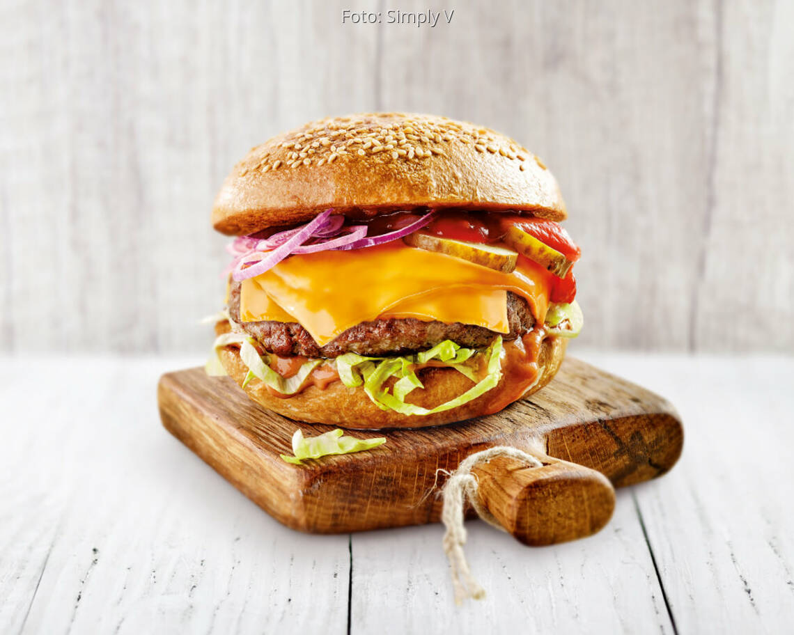 Veganes Rezept: Simply V Burger