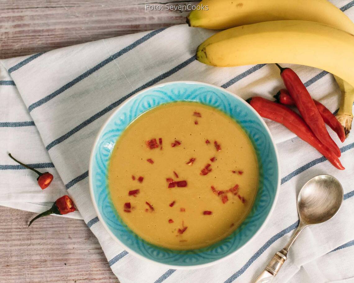 Veganes Rezept: Süßkartoffel-Bananen-Suppe_2