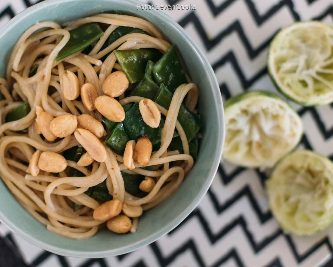 Veganes Rezept: Spaghetti mit Kokos-Limetten-Sauce_1