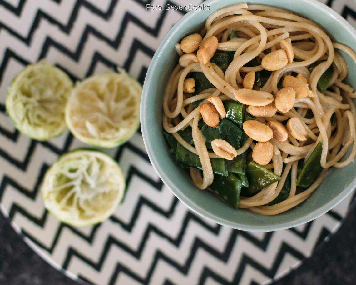 Veganes Rezept: Spaghetti mit Kokos-Limetten-Sauce_2