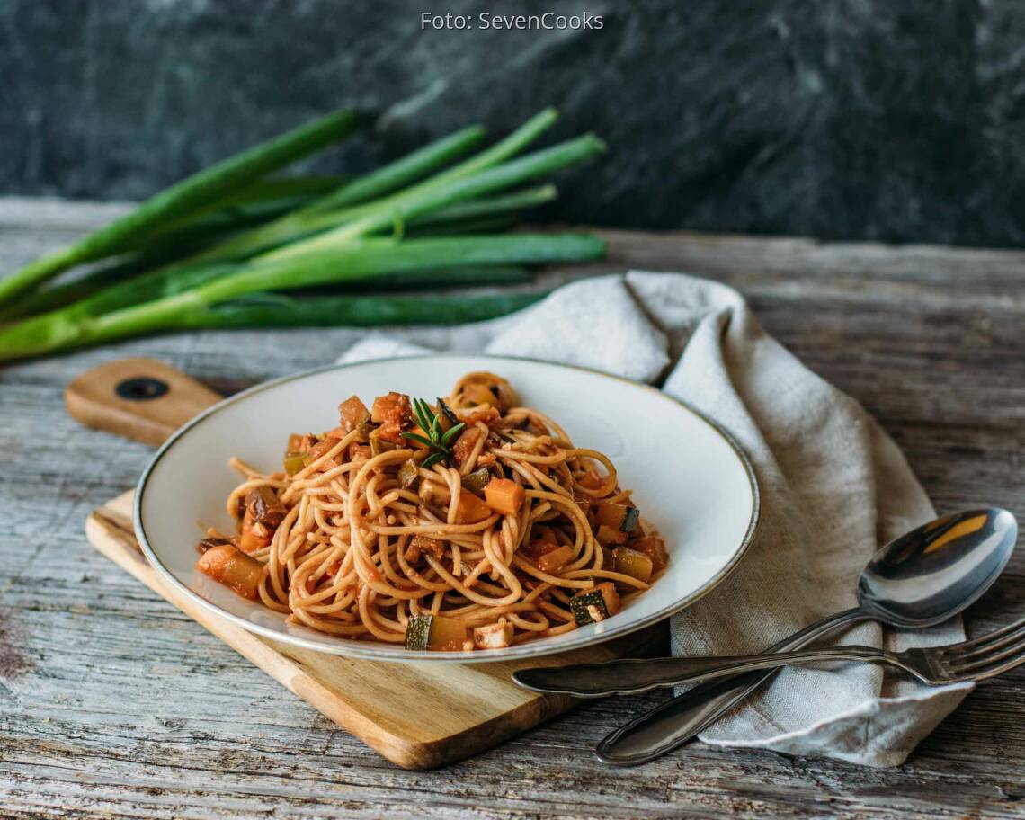 Veganes Rezept: Spaghetti Verdure_2