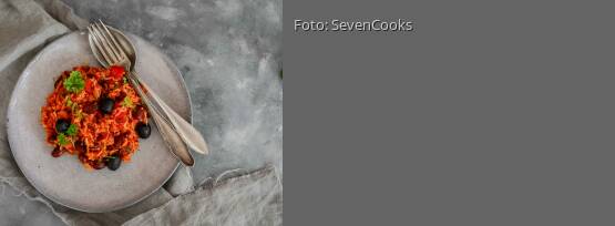 Rezeptbild für "One Pot Spanischer Reis mit Bohnen"