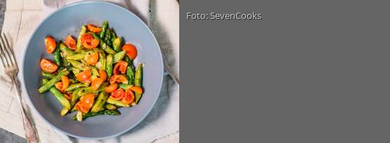Rezeptbild für "Spargel-Tomaten-Salat"