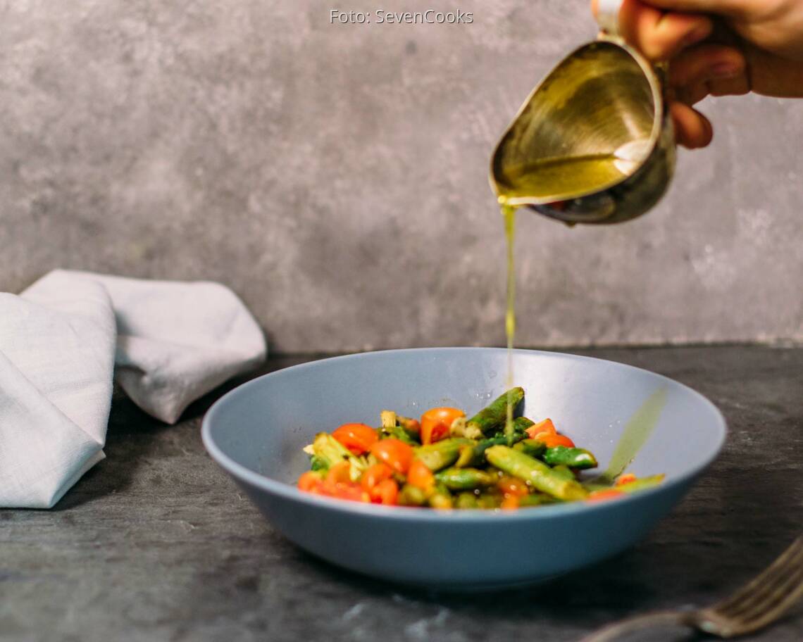 Veganes Rezept: Spargel-Tomaten-Salat 3