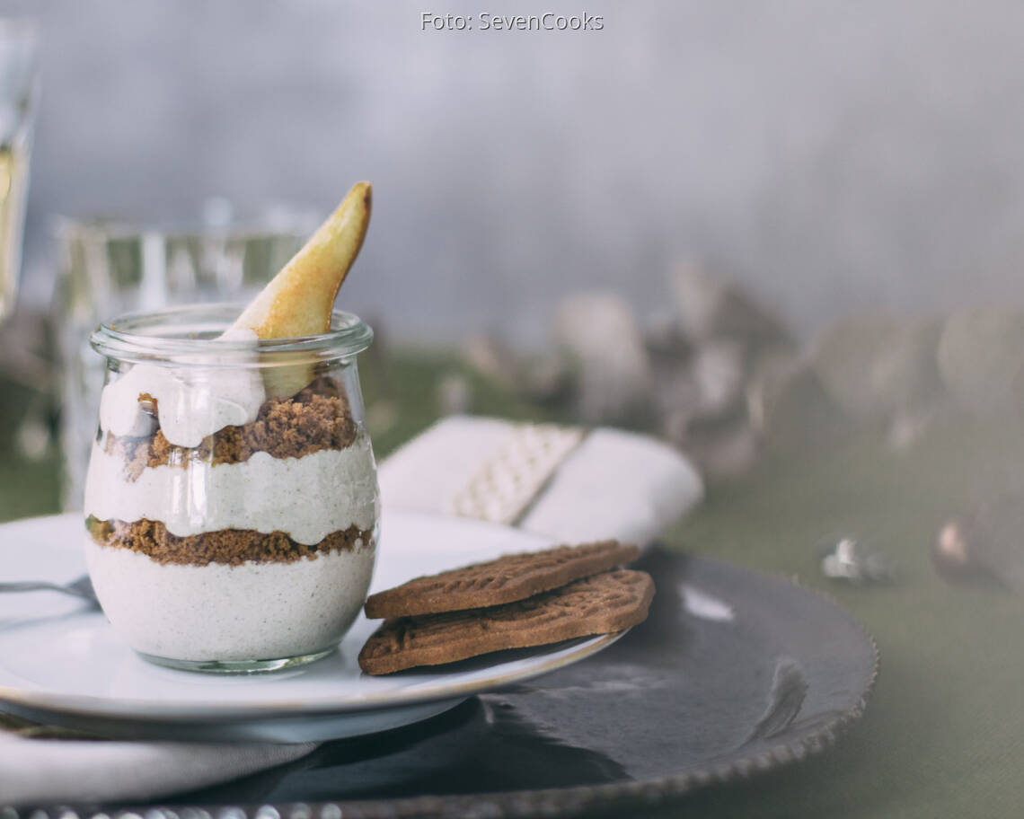 Veganes Rezept: Spekulatiusdessert
