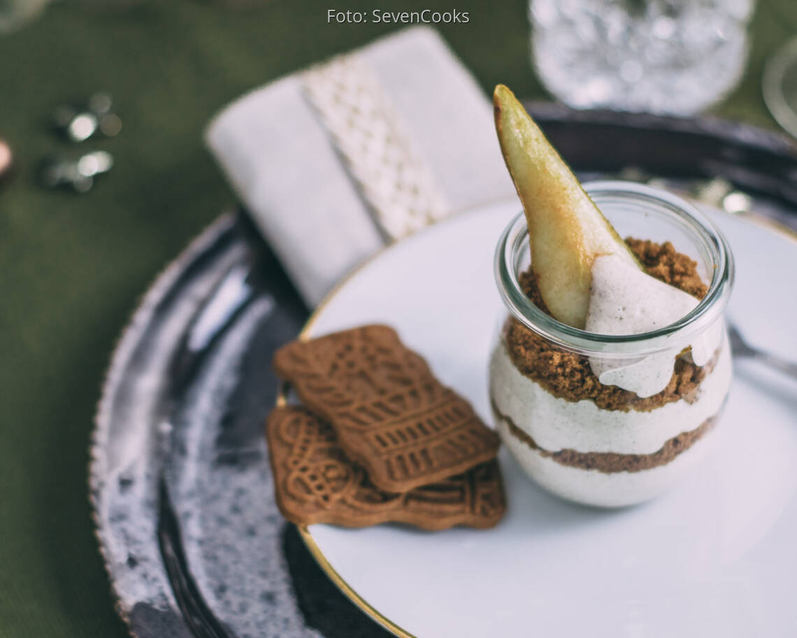 Veganes Rezept: Spekulatiusdessert