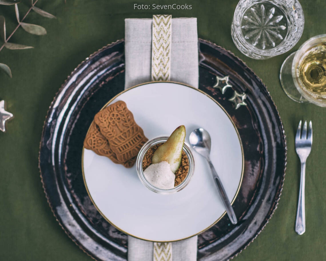 Veganes Rezept: Spekulatiusdessert