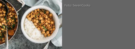 Rezeptbild für "Spinat Dal mit Kichererbsen"