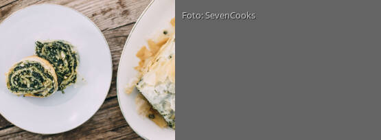 Rezeptbild für "Spinatstrudel"