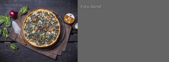 Rezeptbild für "Spinat-Quiche mit Räuchertofu"
