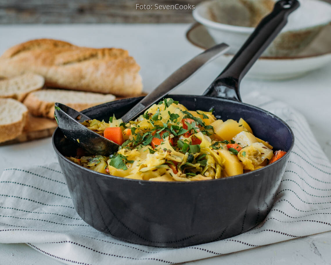 Veganes Rezept: Spitzkohleintopf 2