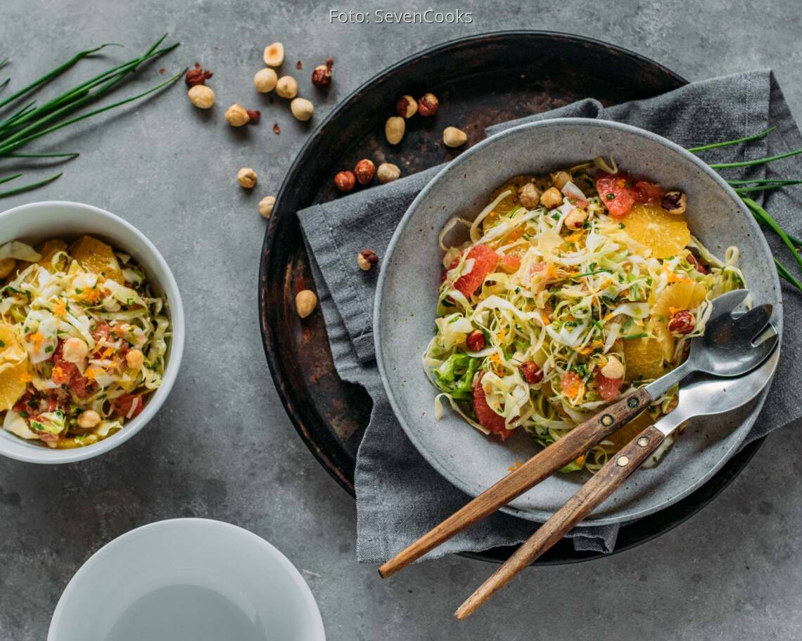 Veganes Rezept: Spitzkohlsalat