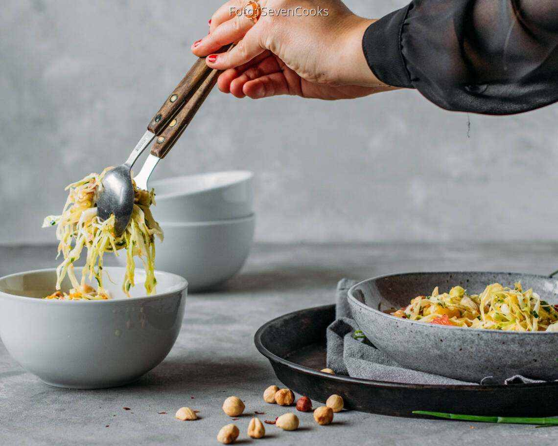 Veganes Rezept: Spitzkohlsalat 1