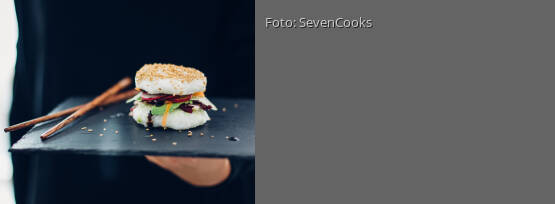 Rezeptbild für "Sushi Burger"