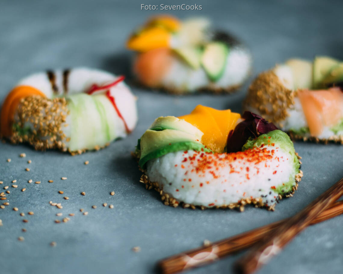 Fertiges Rezept: Sushi Donut_2